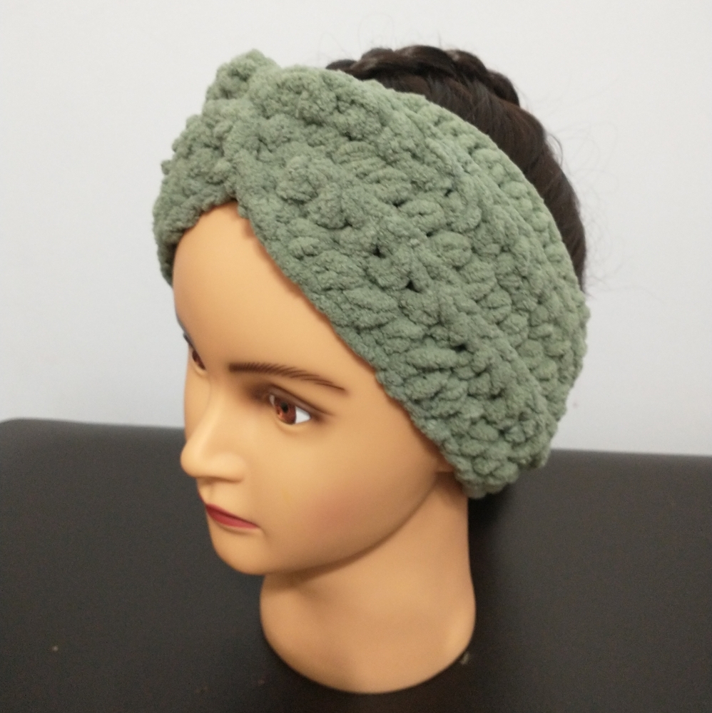 Handmade Headband/Earwarmer - Picture 3 of 7